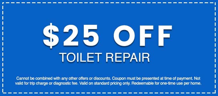 Discounts on Toilet Repair