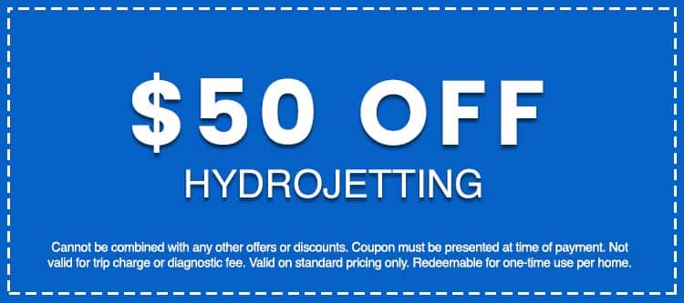 Discounts on Hydrojetting