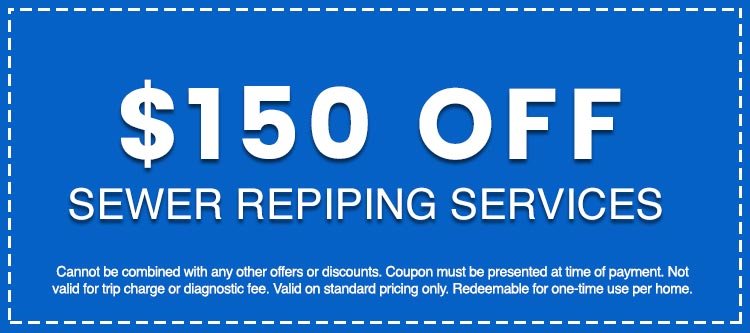 Discounts on Sewer Repiping Services